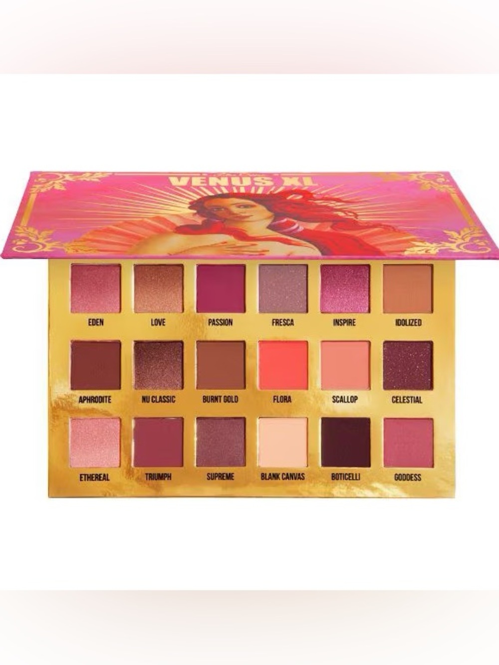Lime Crime VENUS XL Eyeshadow Palette — Pink, Gold, Coral & Plum Mix